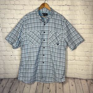 Alaskan Hardgear Men's AKHG Sockeye Standard Fit Short Sleeve Shirt size XL Tall